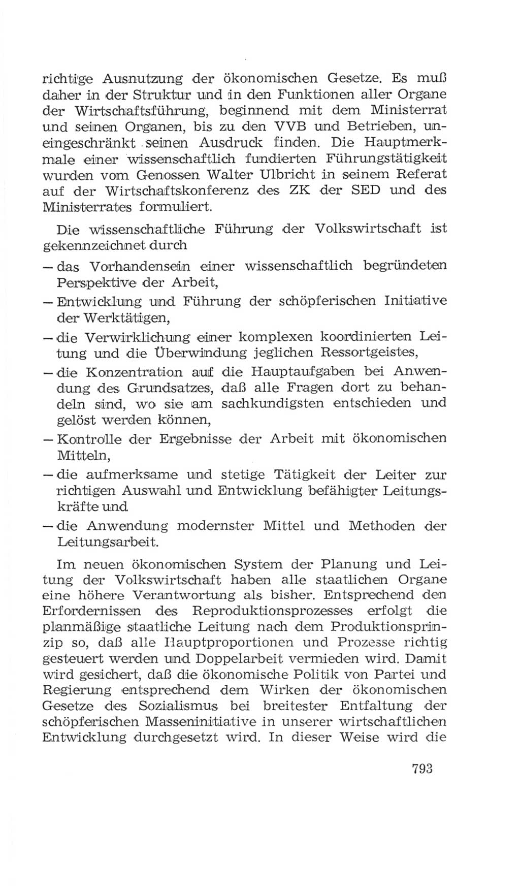 Volkskammer (VK) der Deutschen Demokratischen Republik (DDR), 4. Wahlperiode 1963-1967, Seite 793 (VK. DDR 4. WP. 1963-1967, S. 793)