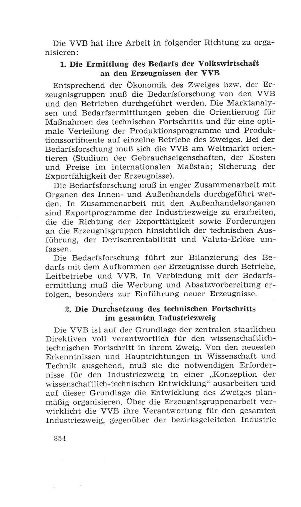 Volkskammer (VK) der Deutschen Demokratischen Republik (DDR), 4. Wahlperiode 1963-1967, Seite 854 (VK. DDR 4. WP. 1963-1967, S. 854)
