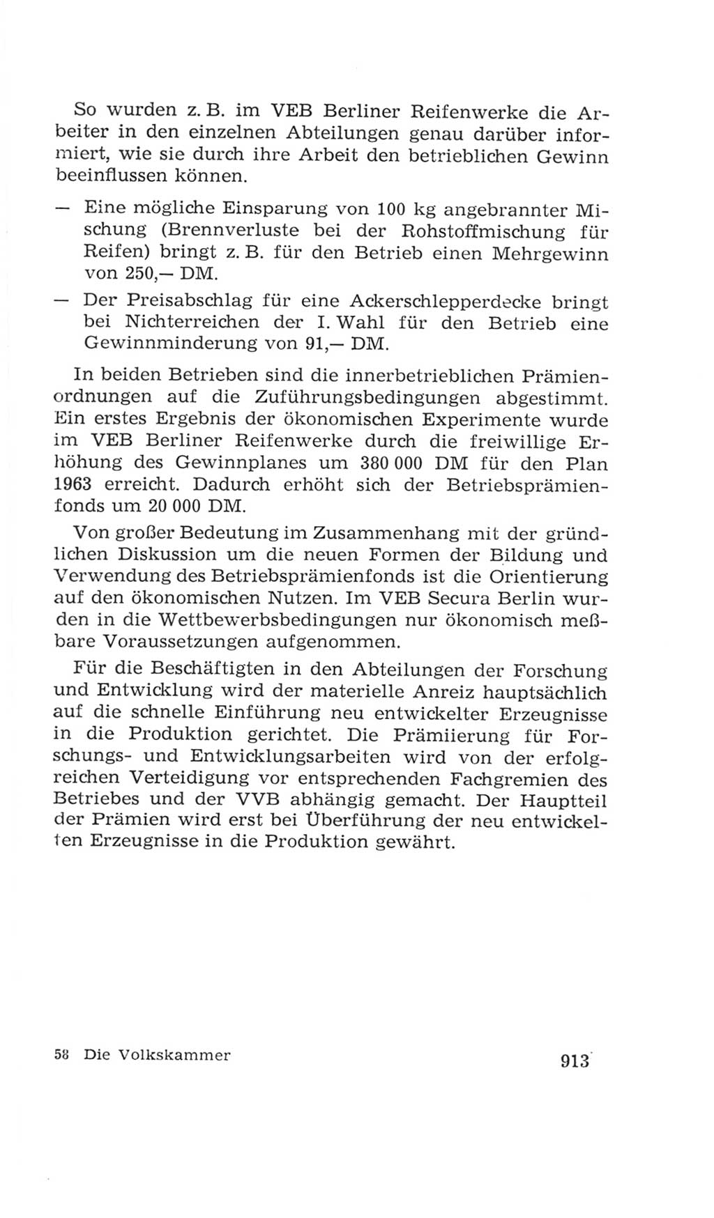 Volkskammer (VK) der Deutschen Demokratischen Republik (DDR), 4. Wahlperiode 1963-1967, Seite 913 (VK. DDR 4. WP. 1963-1967, S. 913)