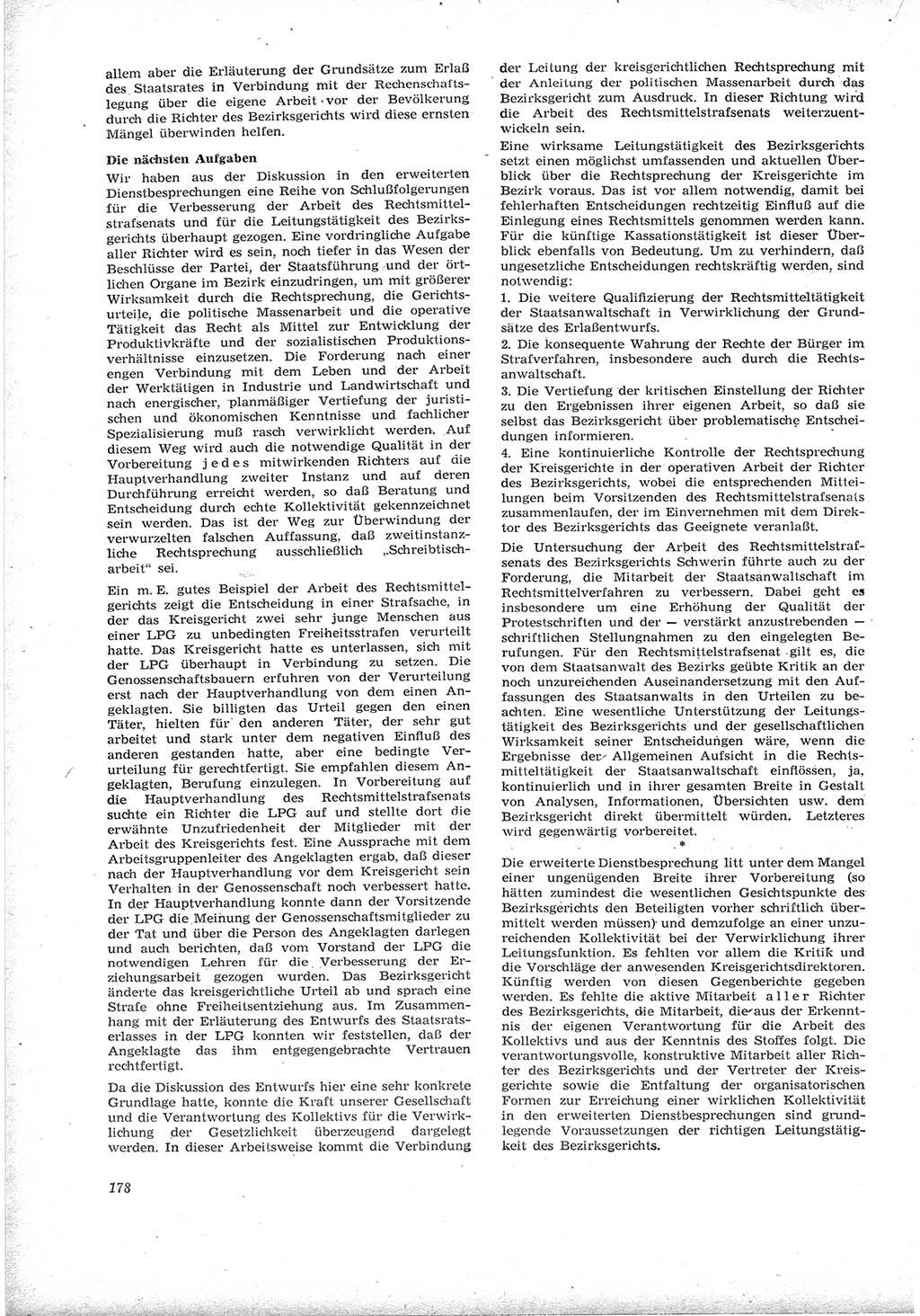 Neue Justiz (NJ), Zeitschrift für Recht und Rechtswissenschaft [Deutsche Demokratische Republik (DDR)], 17. Jahrgang 1963, Seite 178 (NJ DDR 1963, S. 178)