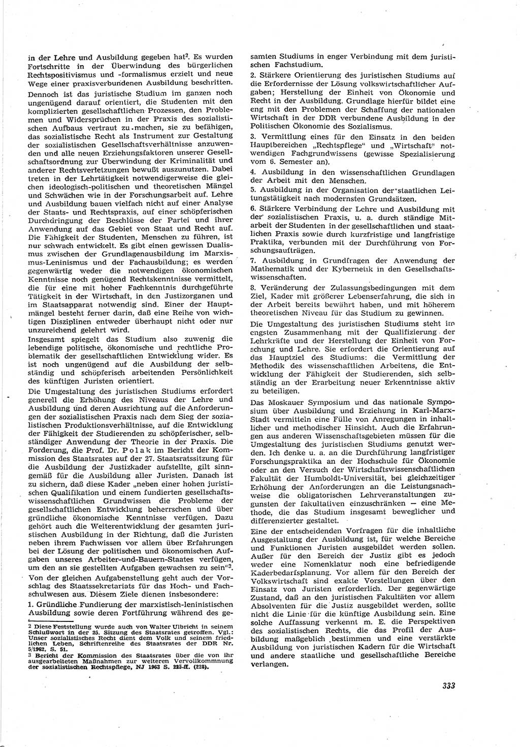 Neue Justiz (NJ), Zeitschrift für Recht und Rechtswissenschaft [Deutsche Demokratische Republik (DDR)], 17. Jahrgang 1963, Seite 333 (NJ DDR 1963, S. 333)