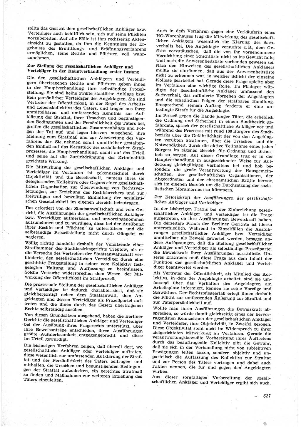 Neue Justiz (NJ), Zeitschrift für Recht und Rechtswissenschaft [Deutsche Demokratische Republik (DDR)], 17. Jahrgang 1963, Seite 627 (NJ DDR 1963, S. 627)