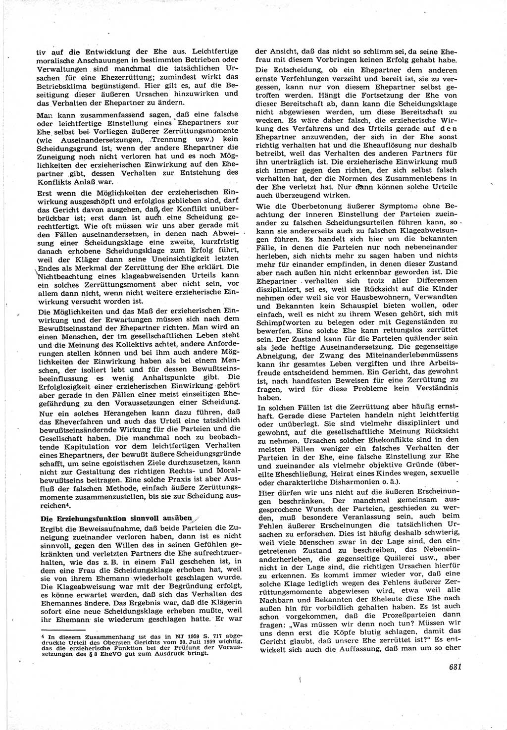 Neue Justiz (NJ), Zeitschrift für Recht und Rechtswissenschaft [Deutsche Demokratische Republik (DDR)], 17. Jahrgang 1963, Seite 681 (NJ DDR 1963, S. 681)