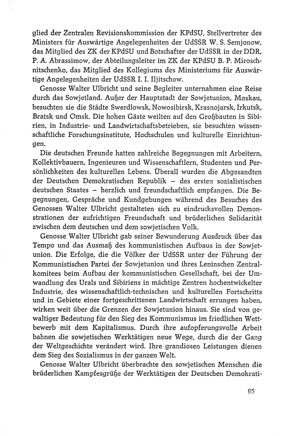 Dokumente der Sozialistischen Einheitspartei Deutschlands (SED) [Deutsche Demokratische Republik (DDR)] 1964-1965, Seite 95 (Dok. SED DDR 1964-1965, S. 95)