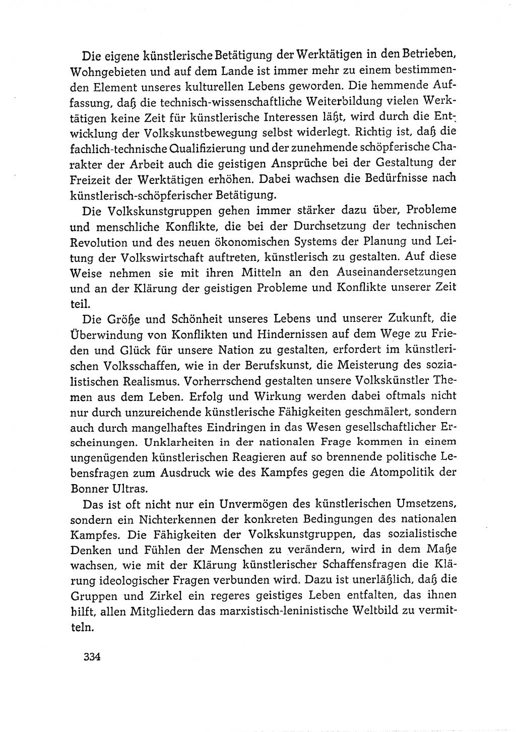 Dokumente der Sozialistischen Einheitspartei Deutschlands (SED) [Deutsche Demokratische Republik (DDR)] 1964-1965, Seite 334 (Dok. SED DDR 1964-1965, S. 334)