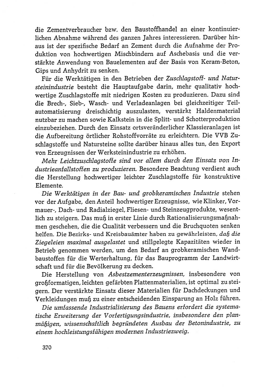 Dokumente der Sozialistischen Einheitspartei Deutschlands (SED) [Deutsche Demokratische Republik (DDR)] 1964-1965, Seite 370 (Dok. SED DDR 1964-1965, S. 370)