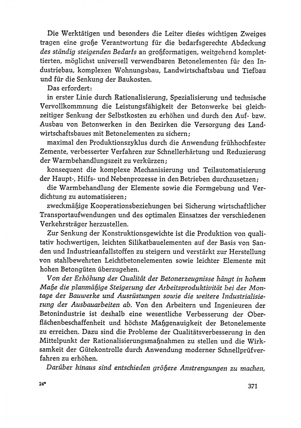 Dokumente der Sozialistischen Einheitspartei Deutschlands (SED) [Deutsche Demokratische Republik (DDR)] 1964-1965, Seite 371 (Dok. SED DDR 1964-1965, S. 371)