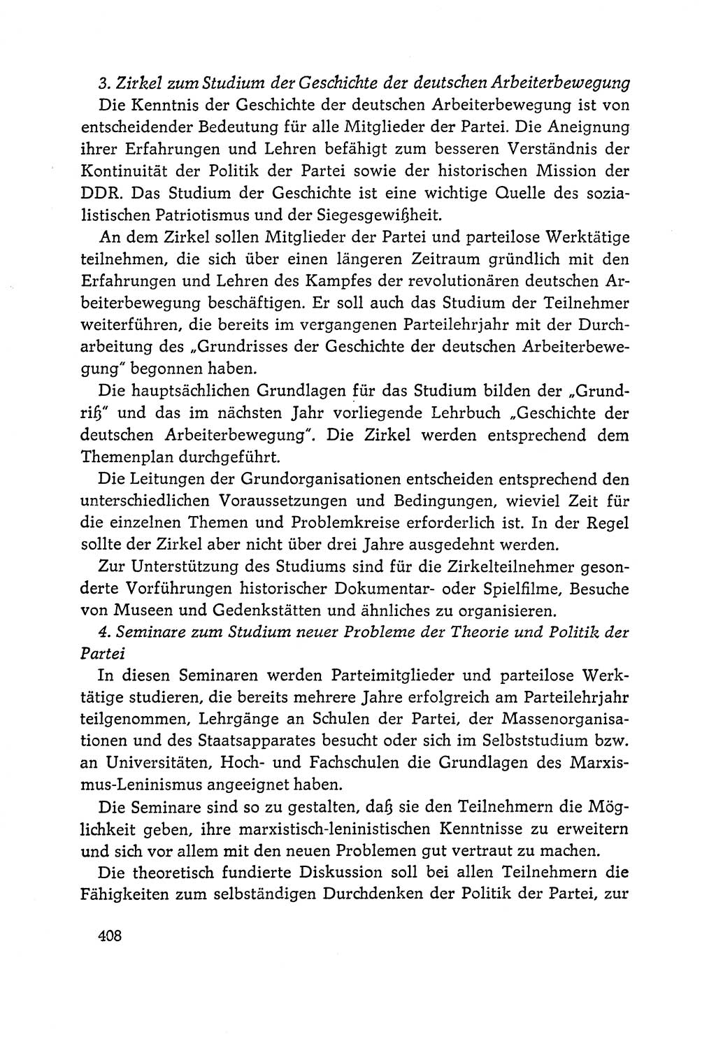 Dokumente der Sozialistischen Einheitspartei Deutschlands (SED) [Deutsche Demokratische Republik (DDR)] 1964-1965, Seite 408 (Dok. SED DDR 1964-1965, S. 408)