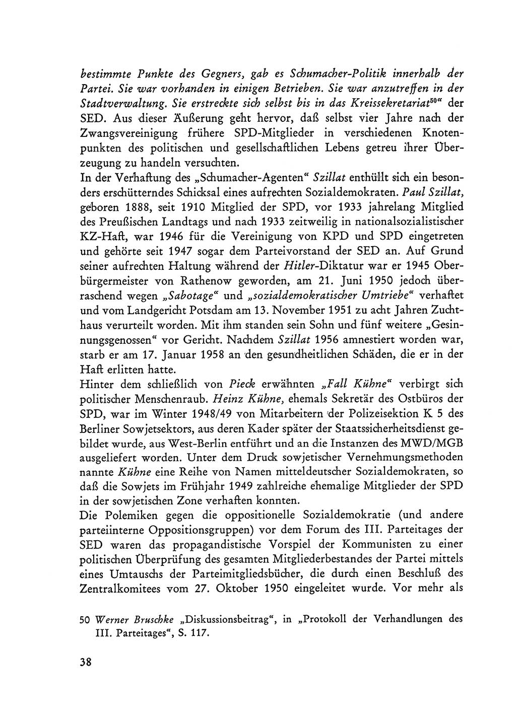 Selbstbehauptung und Widerstand in der Sowjetischen Besatzungszone (SBZ) Deutschlands [Deutsche Demokratische Republik (DDR)] 1964, Seite 38 (Selbstbeh. Wdst. SBZ Dtl. DDR 1964, S. 38)
