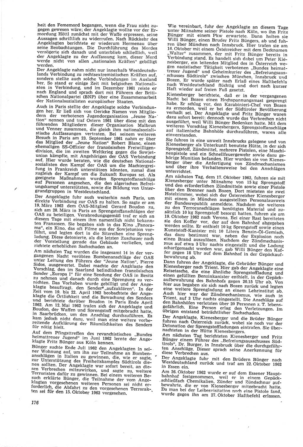Neue Justiz (NJ), Zeitschrift für Recht und Rechtswissenschaft [Deutsche Demokratische Republik (DDR)], 18. Jahrgang 1964, Seite 176 (NJ DDR 1964, S. 176)