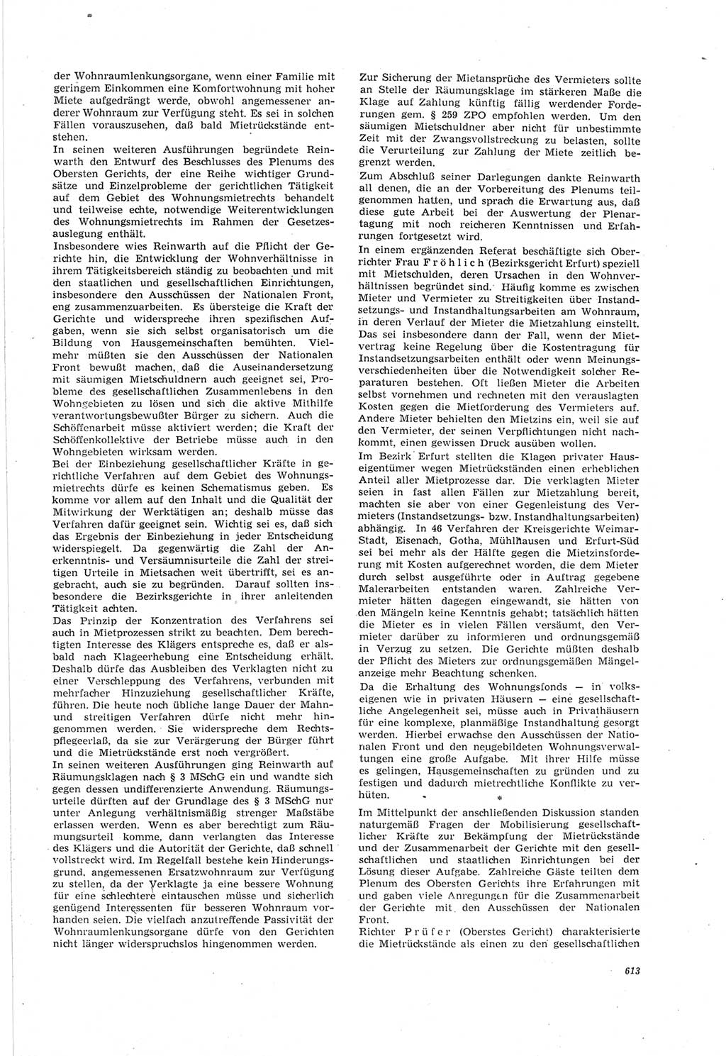 Neue Justiz (NJ), Zeitschrift für Recht und Rechtswissenschaft [Deutsche Demokratische Republik (DDR)], 18. Jahrgang 1964, Seite 613 (NJ DDR 1964, S. 613)