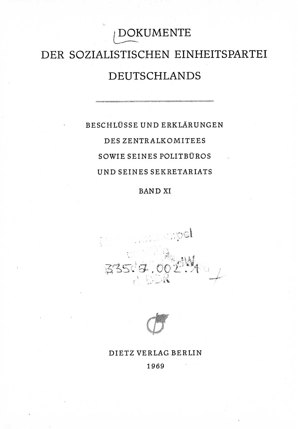 Dokumente der Sozialistischen Einheitspartei Deutschlands (SED) [Deutsche Demokratische Republik (DDR)] 1966-1967, Seite 3 (Dok. SED DDR 1966-1967, S. 3)