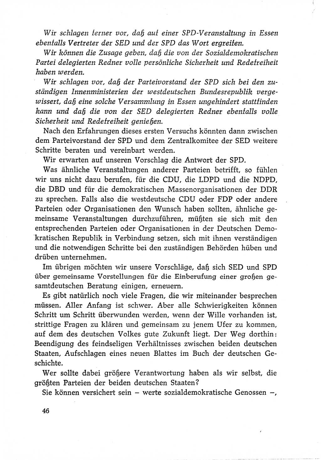 Dokumente der Sozialistischen Einheitspartei Deutschlands (SED) [Deutsche Demokratische Republik (DDR)] 1966-1967, Seite 46 (Dok. SED DDR 1966-1967, S. 46)