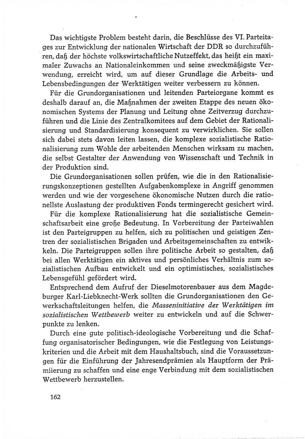 Dokumente der Sozialistischen Einheitspartei Deutschlands (SED) [Deutsche Demokratische Republik (DDR)] 1966-1967, Seite 162 (Dok. SED DDR 1966-1967, S. 162)