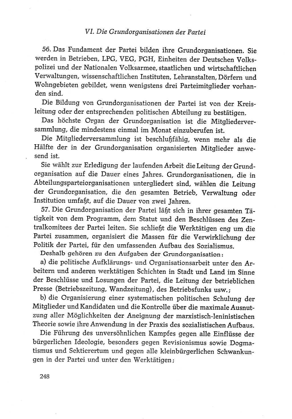 Dokumente der Sozialistischen Einheitspartei Deutschlands (SED) [Deutsche Demokratische Republik (DDR)] 1966-1967, Seite 248 (Dok. SED DDR 1966-1967, S. 248)