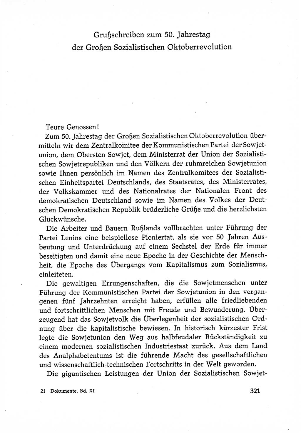 Dokumente der Sozialistischen Einheitspartei Deutschlands (SED) [Deutsche Demokratische Republik (DDR)] 1966-1967, Seite 321 (Dok. SED DDR 1966-1967, S. 321)