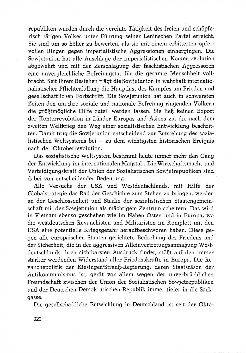 Dokumente der Sozialistischen Einheitspartei Deutschlands (SED) [Deutsche Demokratische Republik (DDR)] 1966-1967, Seite 322 (Dok. SED DDR 1966-1967, S. 322)
