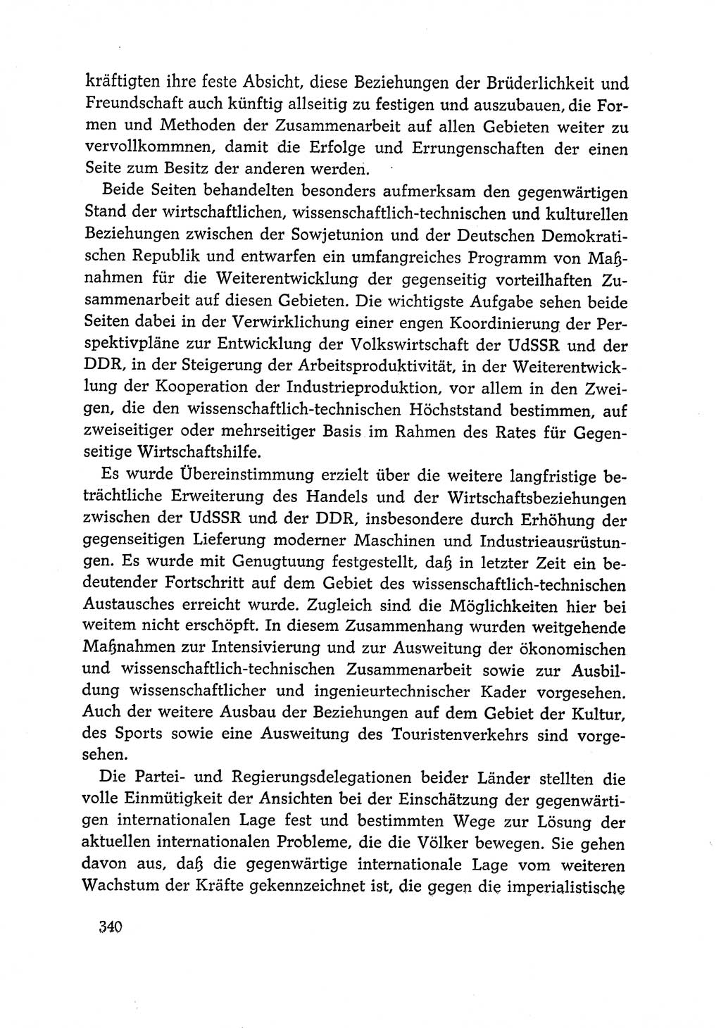 Dokumente der Sozialistischen Einheitspartei Deutschlands (SED) [Deutsche Demokratische Republik (DDR)] 1966-1967, Seite 340 (Dok. SED DDR 1966-1967, S. 340)