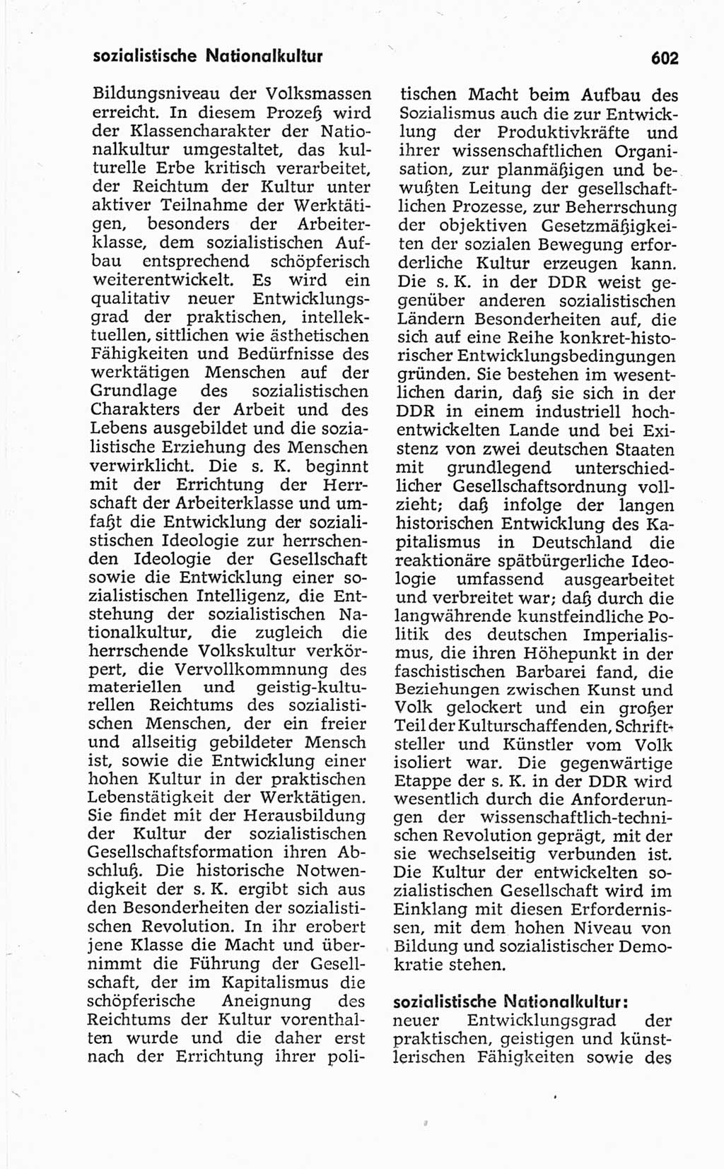 Kleines politisches Wörterbuch [Deutsche Demokratische Republik (DDR)] 1967, Seite 602 (Kl. pol. Wb. DDR 1967, S. 602)