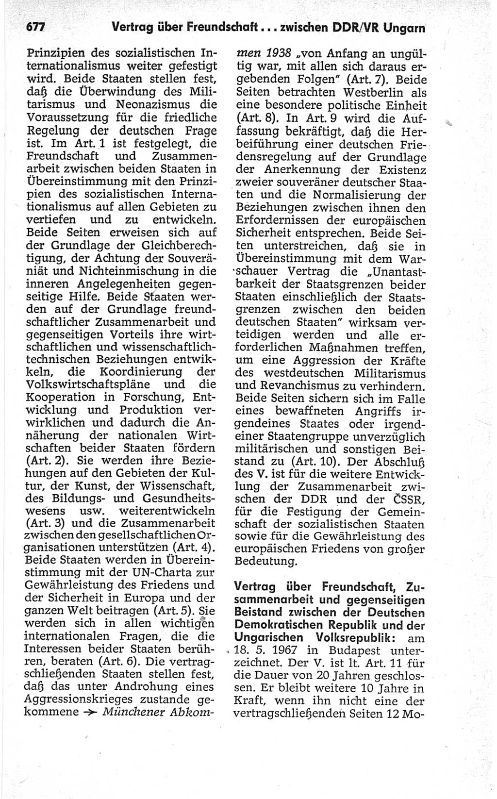 Kleines politisches Wörterbuch [Deutsche Demokratische Republik (DDR)] 1967, Seite 677 (Kl. pol. Wb. DDR 1967, S. 677)