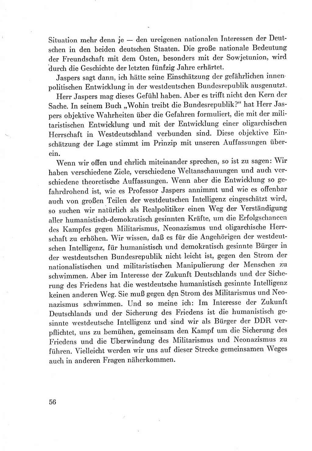 Protokoll der Verhandlungen des Ⅶ. Parteitages der Sozialistischen Einheitspartei Deutschlands (SED) [Deutsche Demokratische Republik (DDR)] 1967, Band Ⅰ, Seite 56 (Prot. Verh. Ⅶ. PT SED DDR 1967, Bd. Ⅰ, S. 56)