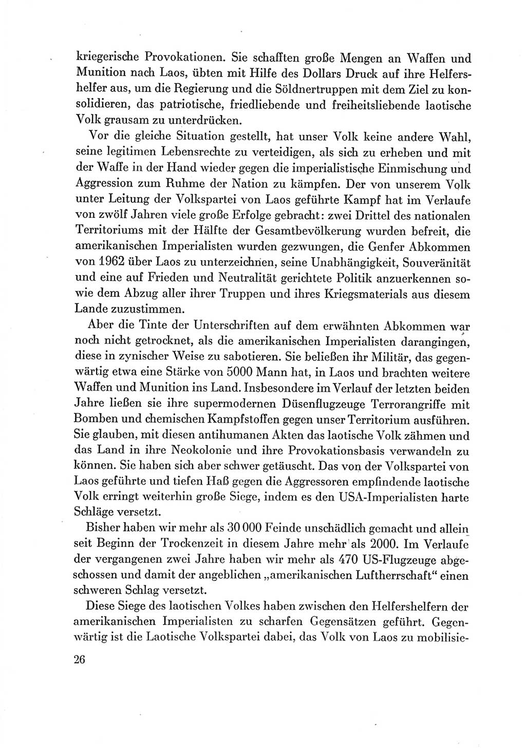Protokoll der Verhandlungen des Ⅶ. Parteitages der Sozialistischen Einheitspartei Deutschlands (SED) [Deutsche Demokratische Republik (DDR)] 1967, Band Ⅲ, Seite 26 (Prot. Verh. Ⅶ. PT SED DDR 1967, Bd. Ⅲ, S. 26)