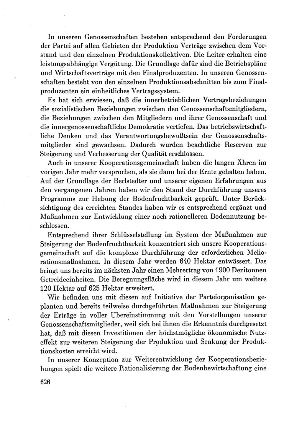 Protokoll der Verhandlungen des Ⅶ. Parteitages der Sozialistischen Einheitspartei Deutschlands (SED) [Deutsche Demokratische Republik (DDR)] 1967, Band Ⅲ, Seite 626 (Prot. Verh. Ⅶ. PT SED DDR 1967, Bd. Ⅲ, S. 626)