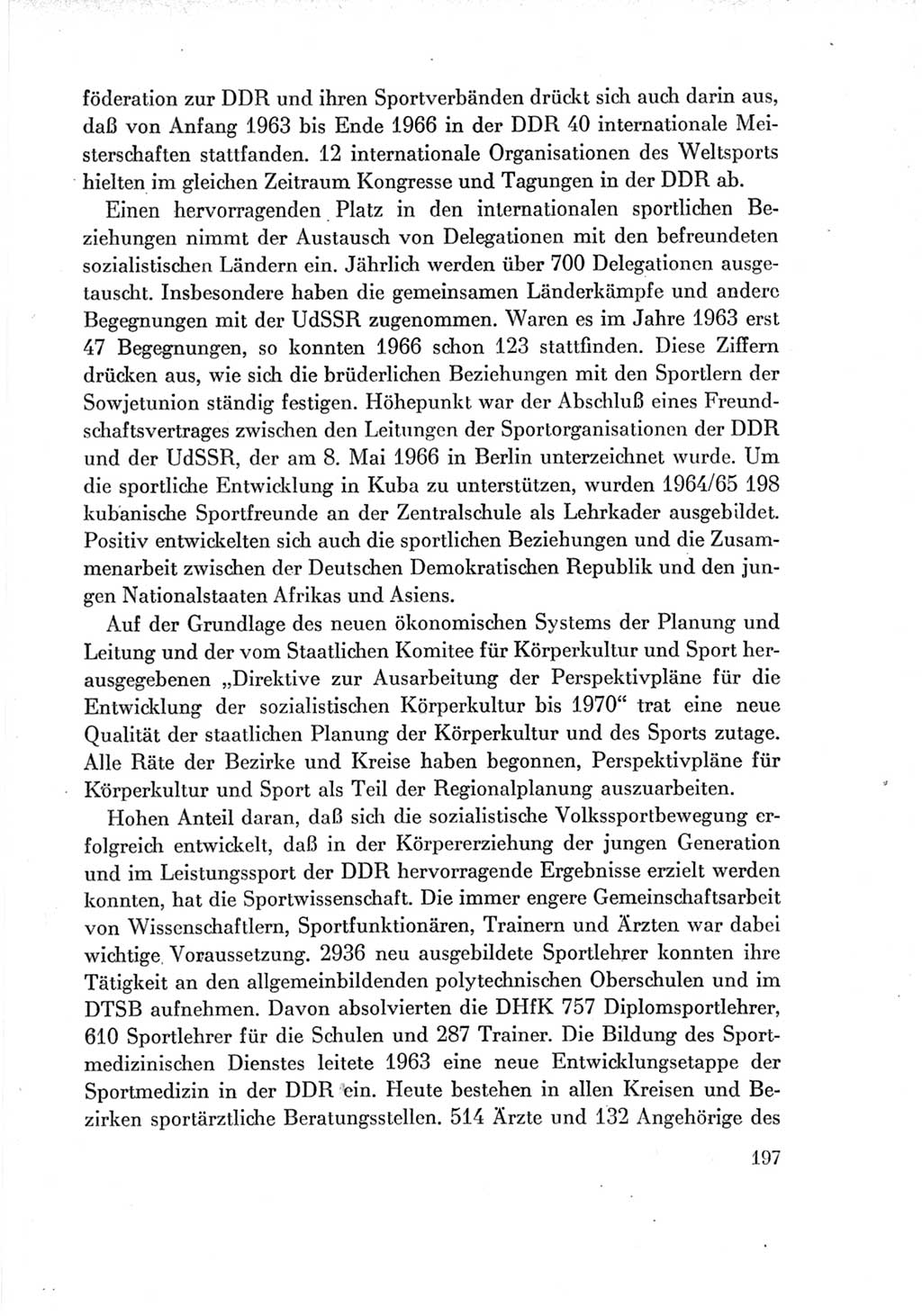 Protokoll der Verhandlungen des Ⅶ. Parteitages der Sozialistischen Einheitspartei Deutschlands (SED) [Deutsche Demokratische Republik (DDR)] 1967, Band Ⅳ, Seite 197 (Prot. Verh. Ⅶ. PT SED DDR 1967, Bd. Ⅳ, S. 197)