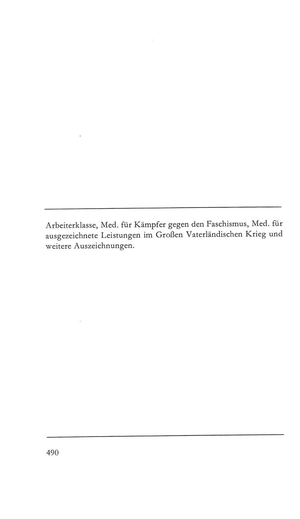 Volkskammer (VK) der Deutschen Demokratischen Republik (DDR) 5. Wahlperiode 1967-1971, Seite 490 (VK. DDR 5. WP. 1967-1971, S. 490)