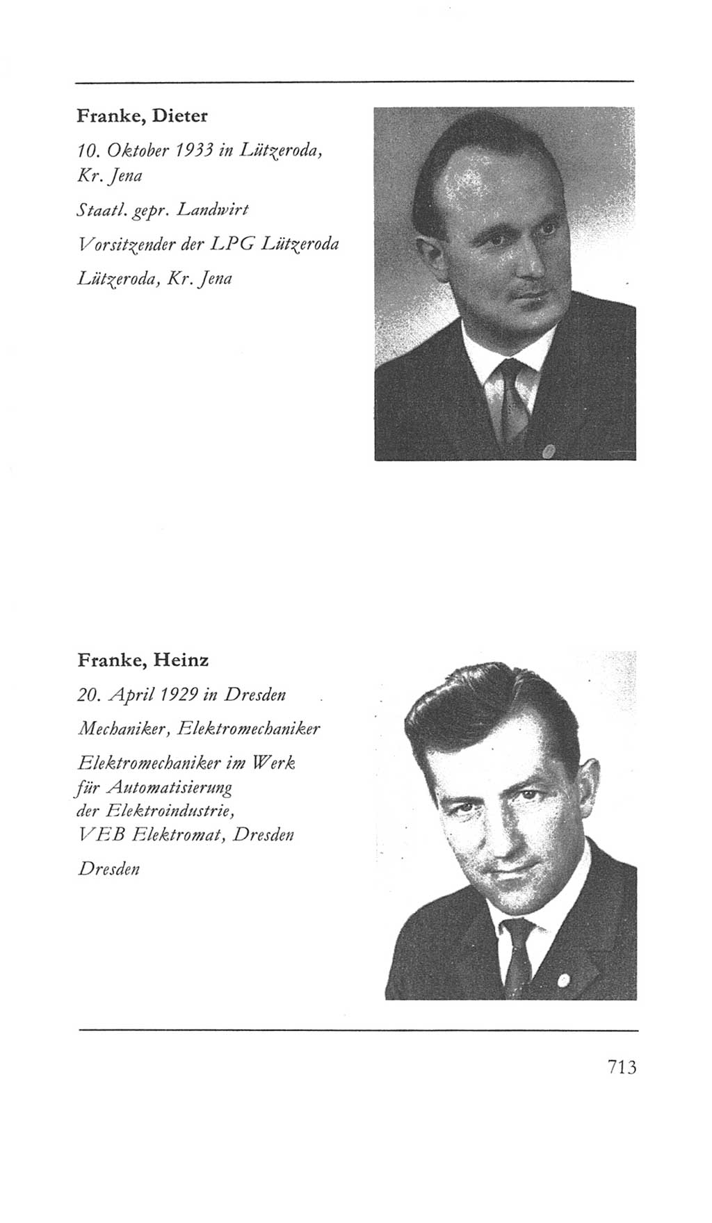 Volkskammer (VK) der Deutschen Demokratischen Republik (DDR) 5. Wahlperiode 1967-1971, Seite 713 (VK. DDR 5. WP. 1967-1971, S. 713)