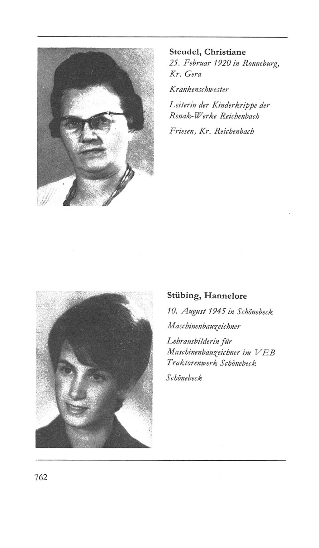 Volkskammer (VK) der Deutschen Demokratischen Republik (DDR) 5. Wahlperiode 1967-1971, Seite 762 (VK. DDR 5. WP. 1967-1971, S. 762)