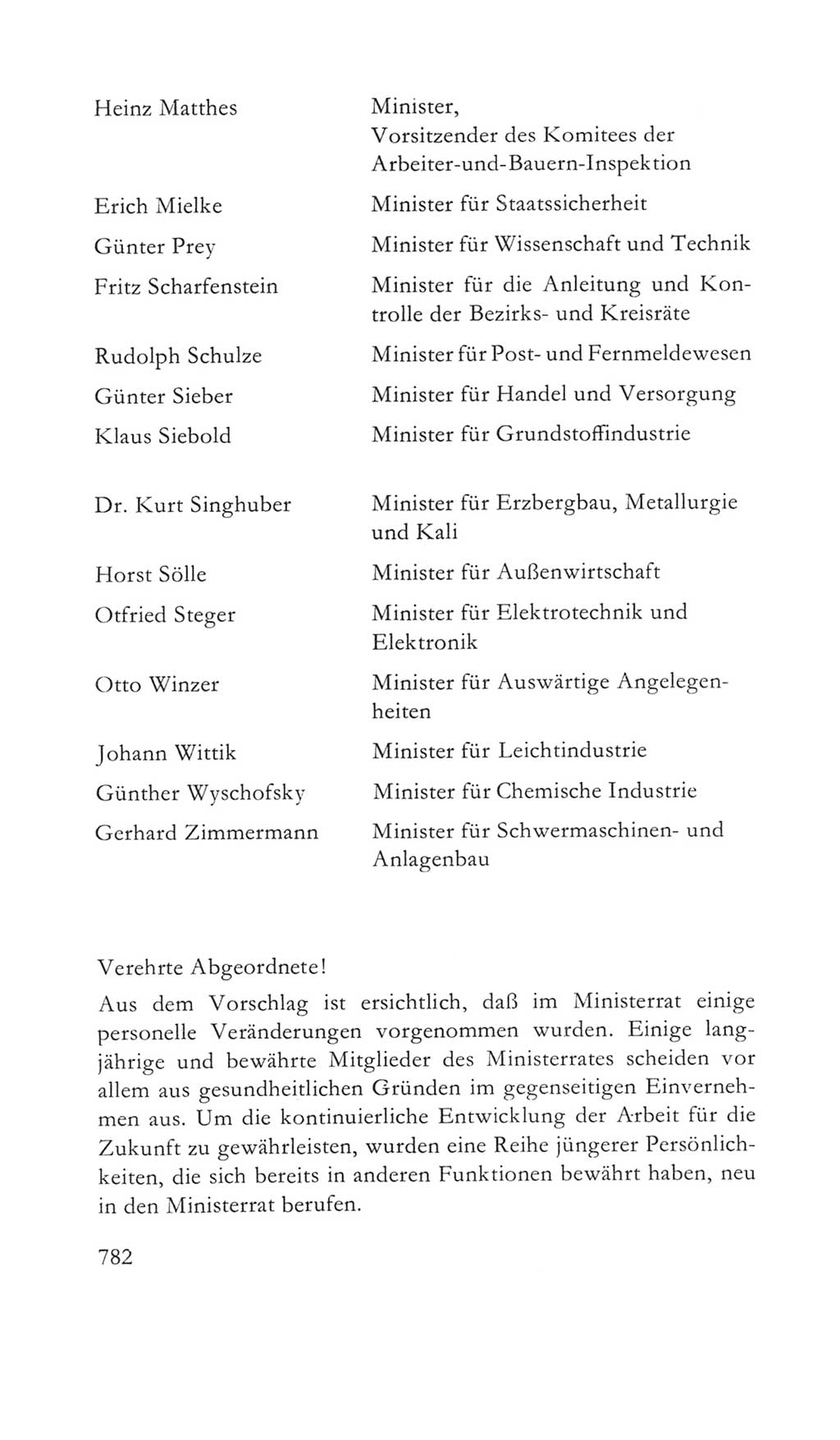 Volkskammer (VK) der Deutschen Demokratischen Republik (DDR) 5. Wahlperiode 1967-1971, Seite 782 (VK. DDR 5. WP. 1967-1971, S. 782)