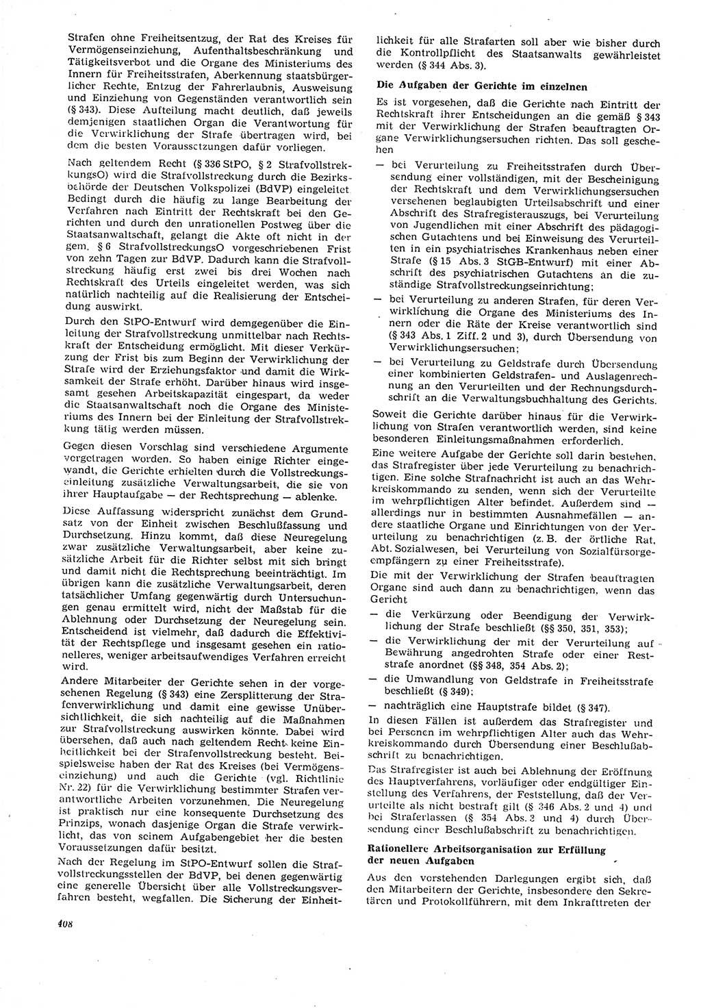 Neue Justiz (NJ), Zeitschrift für Recht und Rechtswissenschaft [Deutsche Demokratische Republik (DDR)], 21. Jahrgang 1967, Seite 408 (NJ DDR 1967, S. 408)