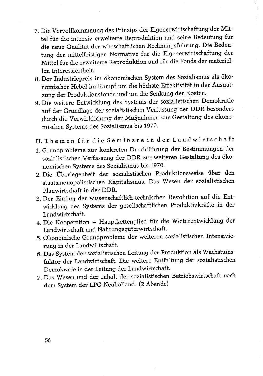 Dokumente der Sozialistischen Einheitspartei Deutschlands (SED) [Deutsche Demokratische Republik (DDR)] 1968-1969, Seite 56 (Dok. SED DDR 1968-1969, S. 56)