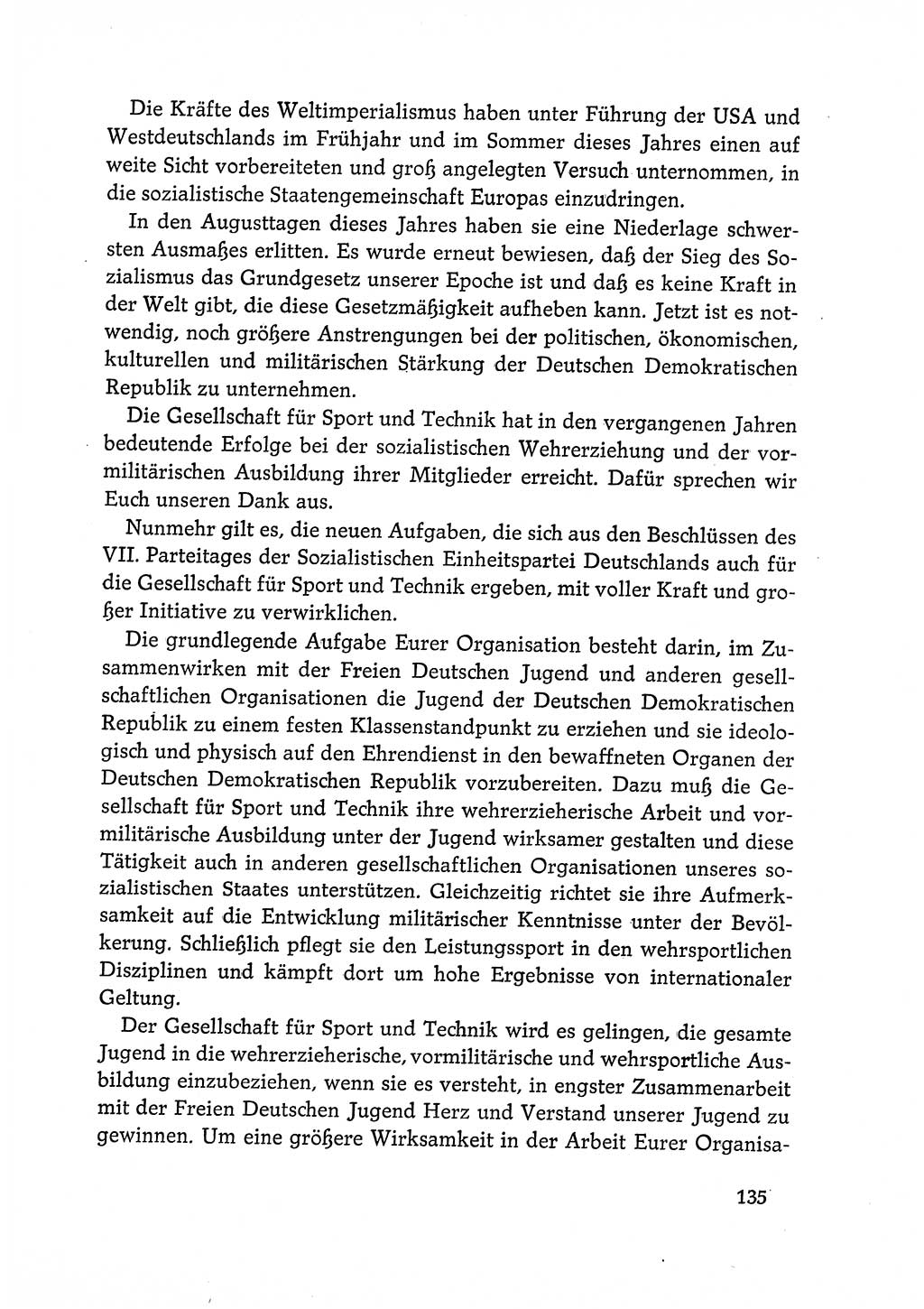Dokumente der Sozialistischen Einheitspartei Deutschlands (SED) [Deutsche Demokratische Republik (DDR)] 1968-1969, Seite 135 (Dok. SED DDR 1968-1969, S. 135)