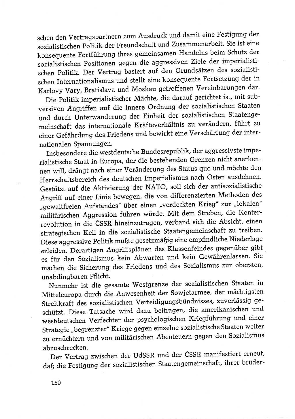 Dokumente der Sozialistischen Einheitspartei Deutschlands (SED) [Deutsche Demokratische Republik (DDR)] 1968-1969, Seite 150 (Dok. SED DDR 1968-1969, S. 150)