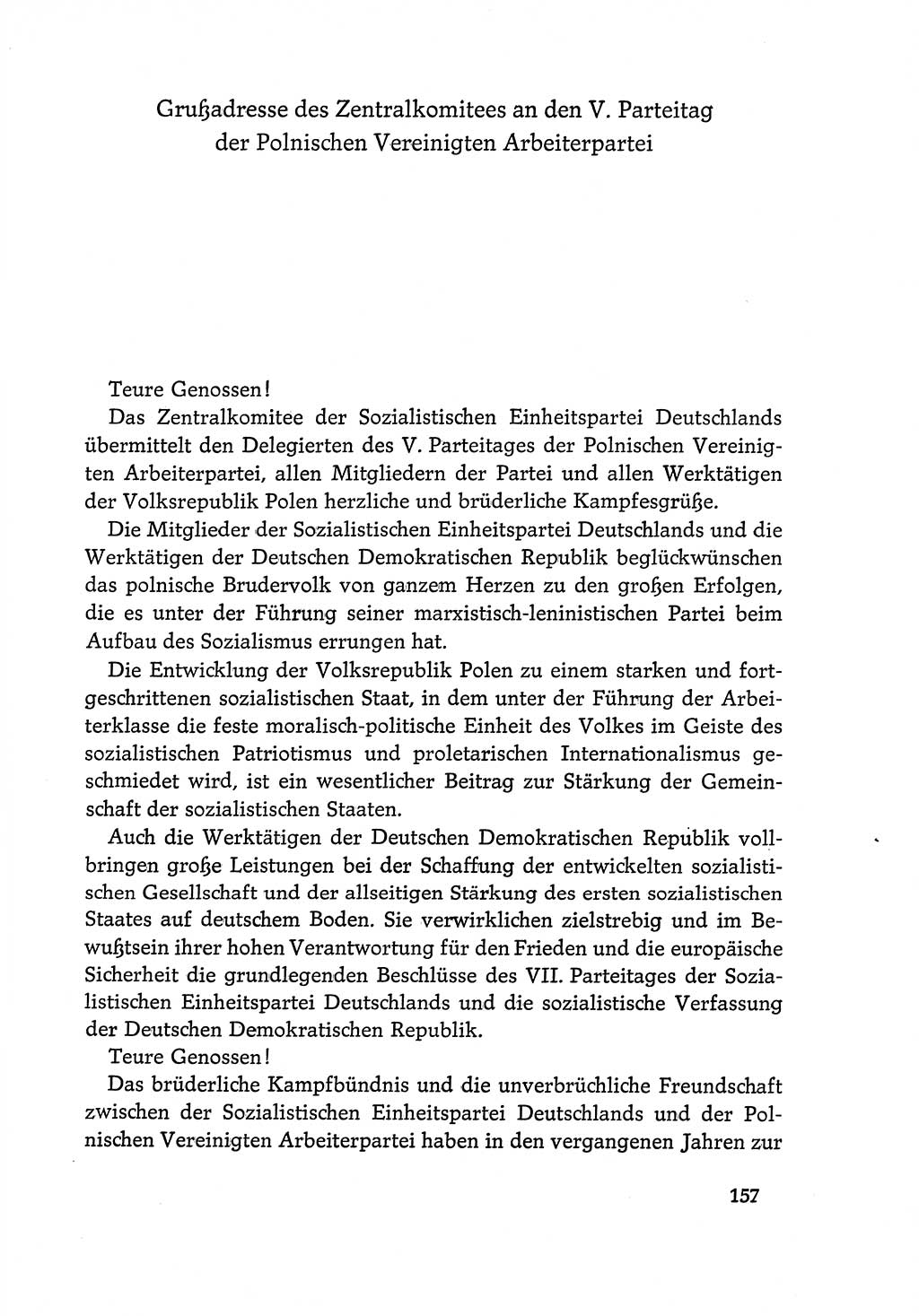 Dokumente der Sozialistischen Einheitspartei Deutschlands (SED) [Deutsche Demokratische Republik (DDR)] 1968-1969, Seite 157 (Dok. SED DDR 1968-1969, S. 157)