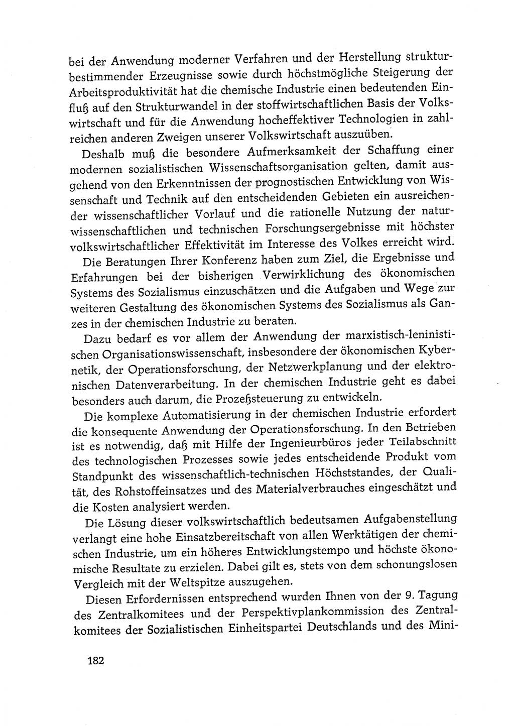 Dokumente der Sozialistischen Einheitspartei Deutschlands (SED) [Deutsche Demokratische Republik (DDR)] 1968-1969, Seite 182 (Dok. SED DDR 1968-1969, S. 182)