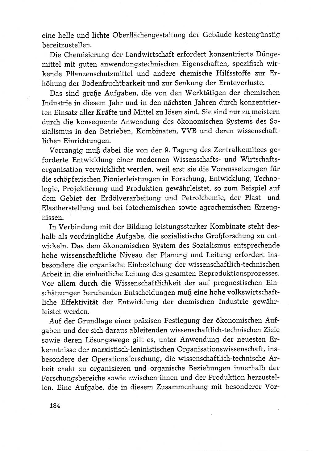 Dokumente der Sozialistischen Einheitspartei Deutschlands (SED) [Deutsche Demokratische Republik (DDR)] 1968-1969, Seite 184 (Dok. SED DDR 1968-1969, S. 184)