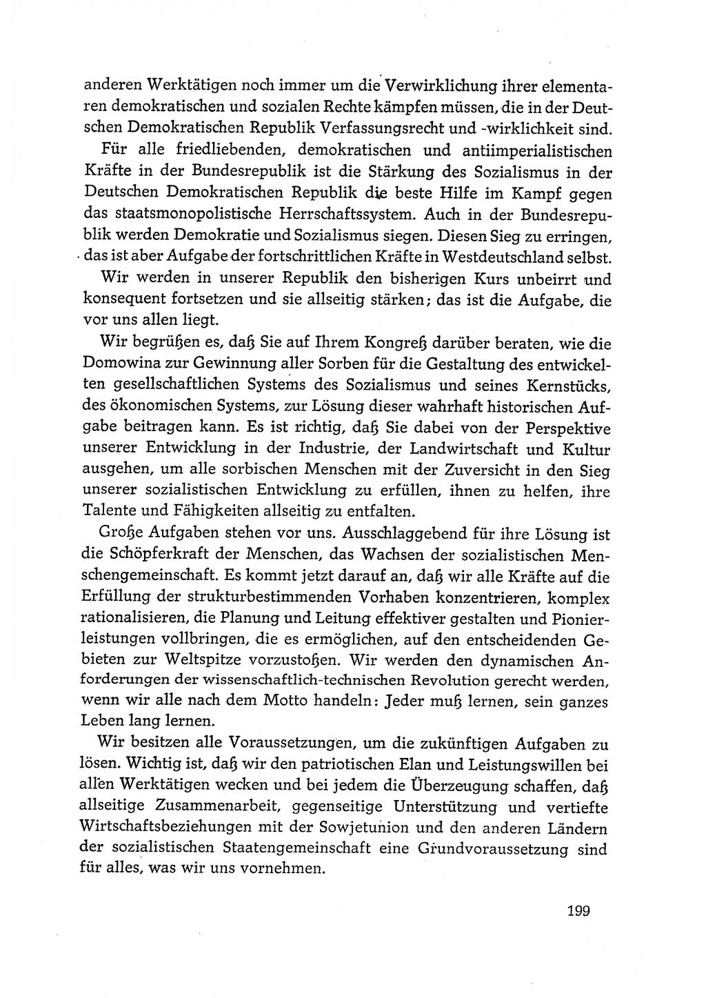 Dokumente der Sozialistischen Einheitspartei Deutschlands (SED) [Deutsche Demokratische Republik (DDR)] 1968-1969, Seite 199 (Dok. SED DDR 1968-1969, S. 199)