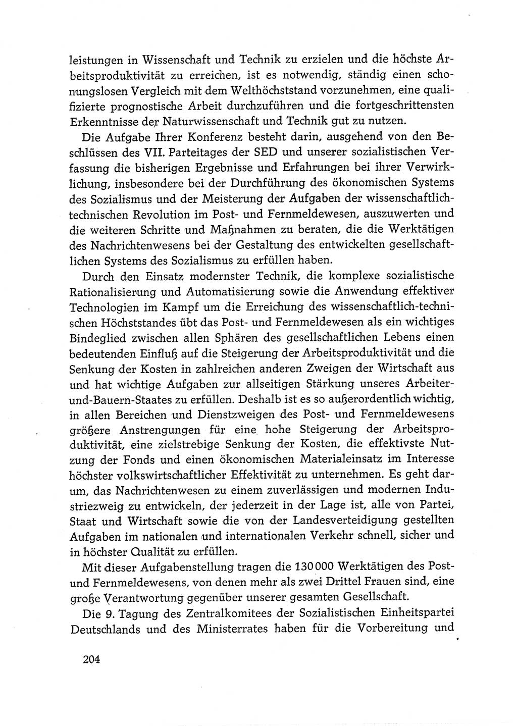 Dokumente der Sozialistischen Einheitspartei Deutschlands (SED) [Deutsche Demokratische Republik (DDR)] 1968-1969, Seite 204 (Dok. SED DDR 1968-1969, S. 204)