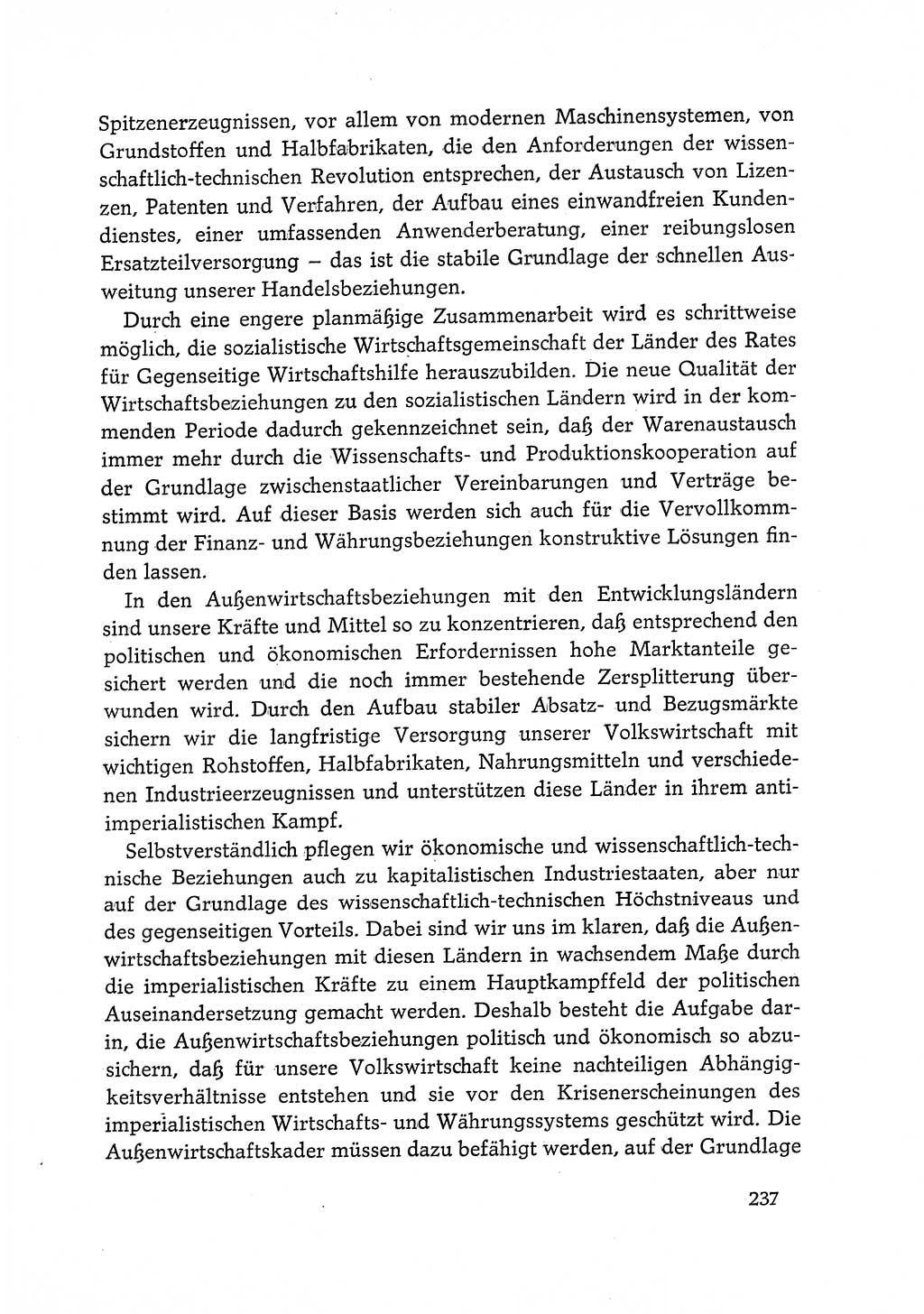 Dokumente der Sozialistischen Einheitspartei Deutschlands (SED) [Deutsche Demokratische Republik (DDR)] 1968-1969, Seite 237 (Dok. SED DDR 1968-1969, S. 237)