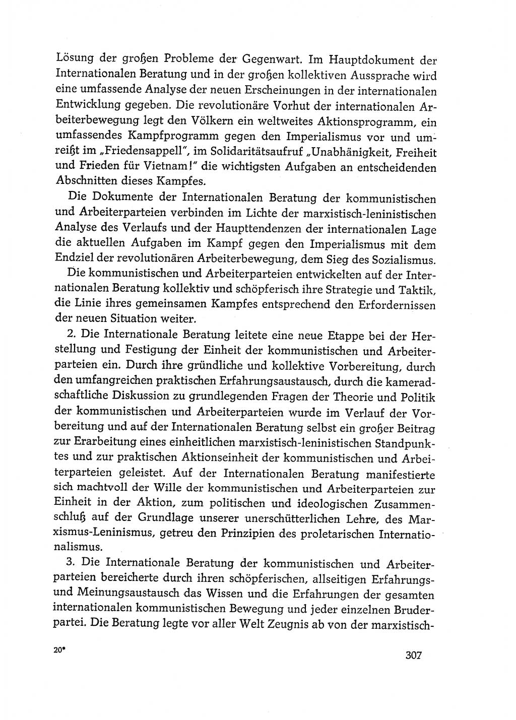 Dokumente der Sozialistischen Einheitspartei Deutschlands (SED) [Deutsche Demokratische Republik (DDR)] 1968-1969, Seite 307 (Dok. SED DDR 1968-1969, S. 307)