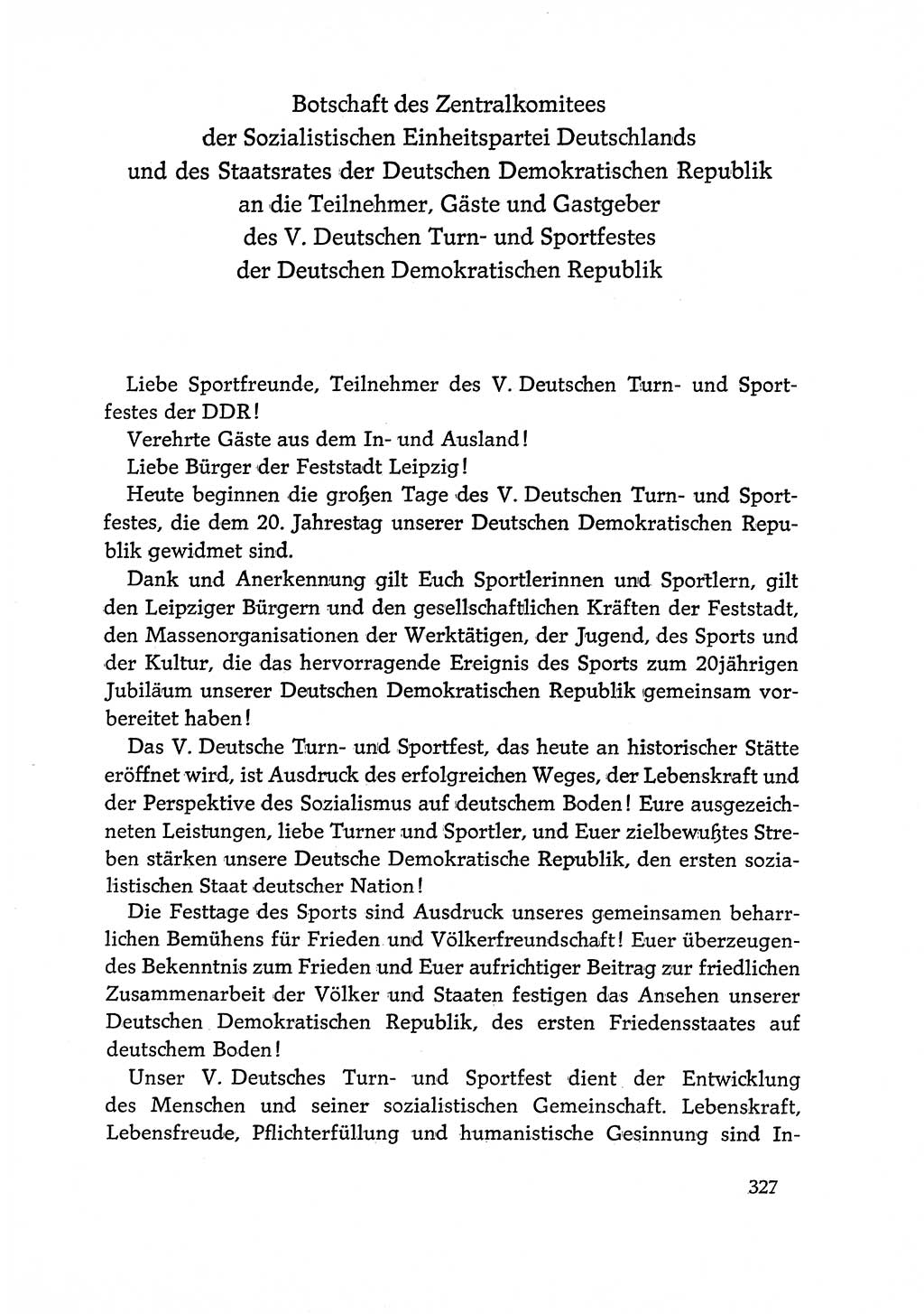 Dokumente der Sozialistischen Einheitspartei Deutschlands (SED) [Deutsche Demokratische Republik (DDR)] 1968-1969, Seite 327 (Dok. SED DDR 1968-1969, S. 327)
