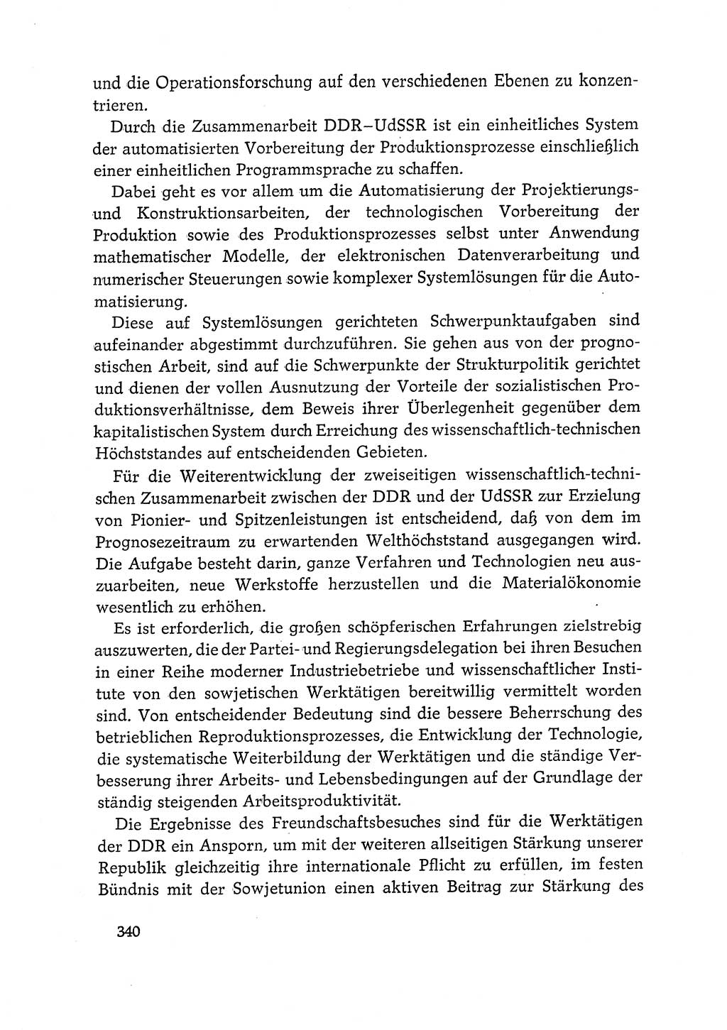 Dokumente der Sozialistischen Einheitspartei Deutschlands (SED) [Deutsche Demokratische Republik (DDR)] 1968-1969, Seite 340 (Dok. SED DDR 1968-1969, S. 340)