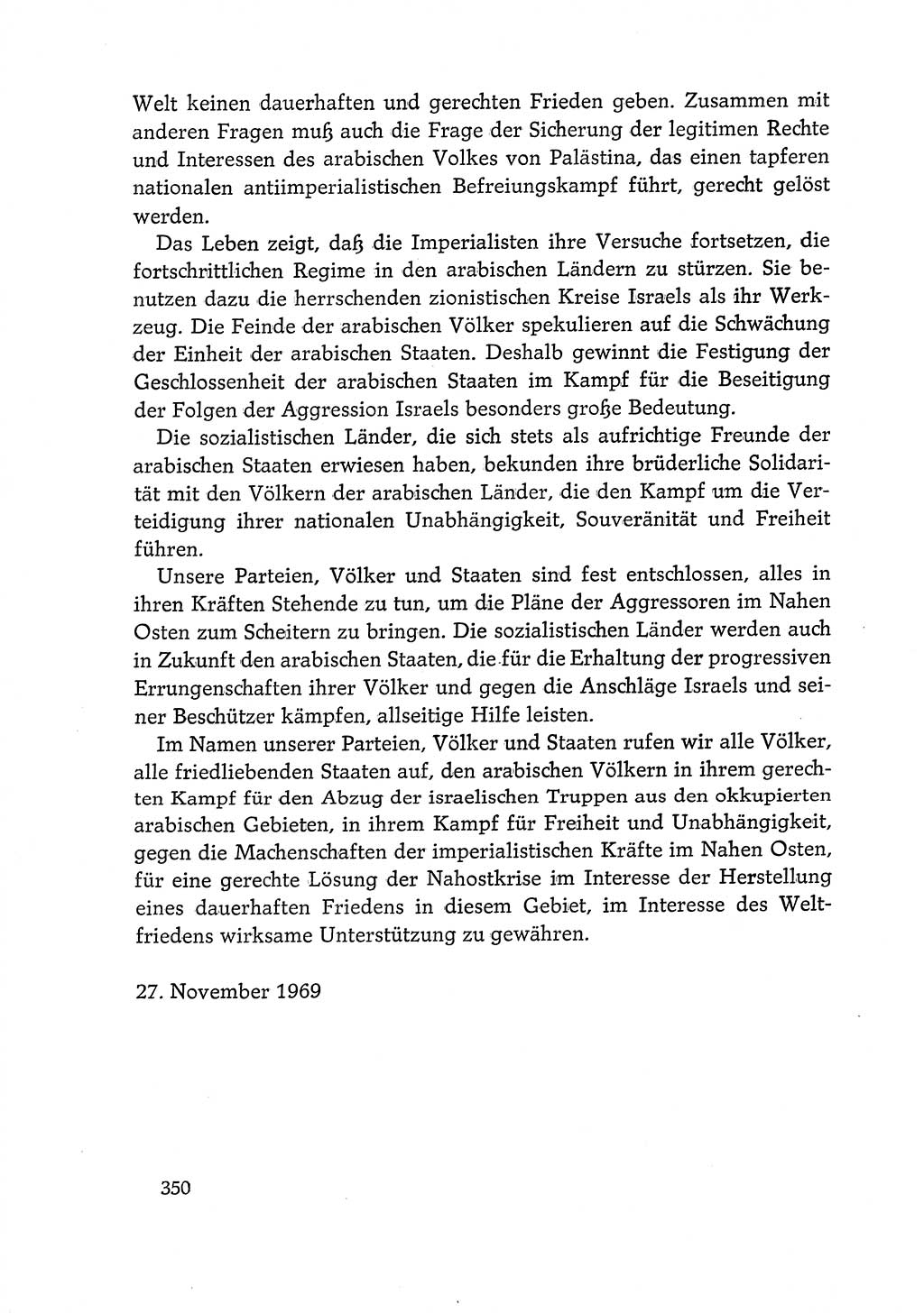Dokumente der Sozialistischen Einheitspartei Deutschlands (SED) [Deutsche Demokratische Republik (DDR)] 1968-1969, Seite 350 (Dok. SED DDR 1968-1969, S. 350)