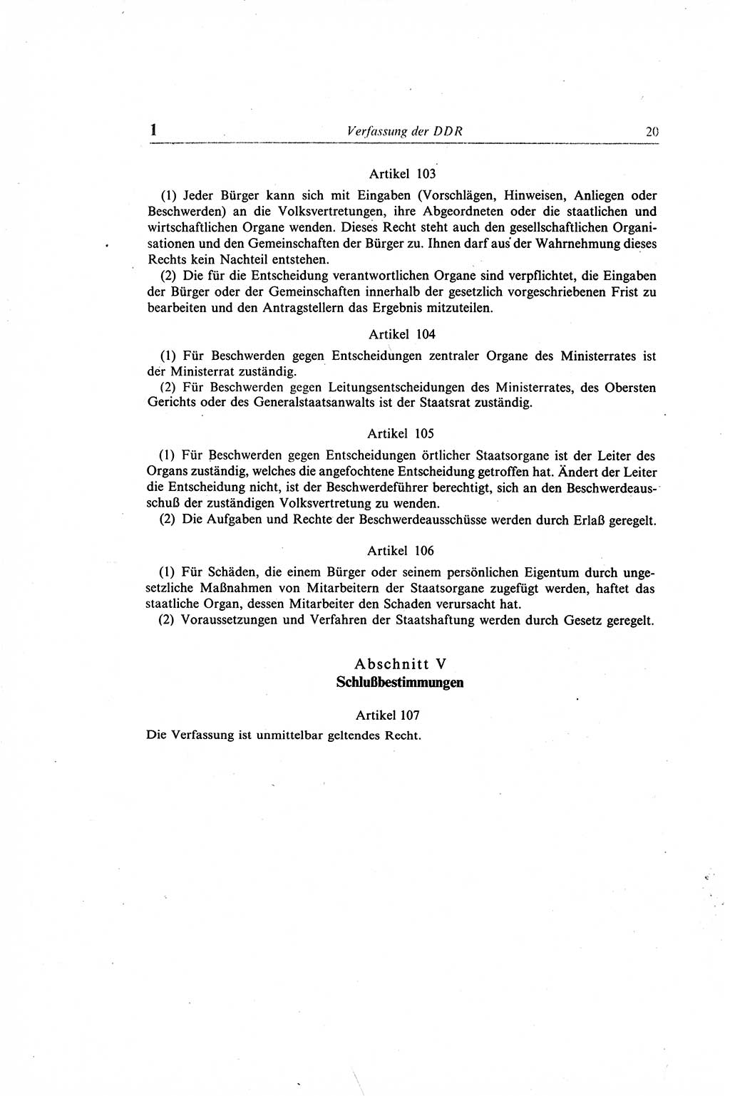 Gesetzbuch der Arbeit (GBA) und andere ausgewählte rechtliche Bestimmungen [Deutsche Demokratische Republik (DDR)] 1968, Seite 20 (GBA DDR 1968, S. 20)
