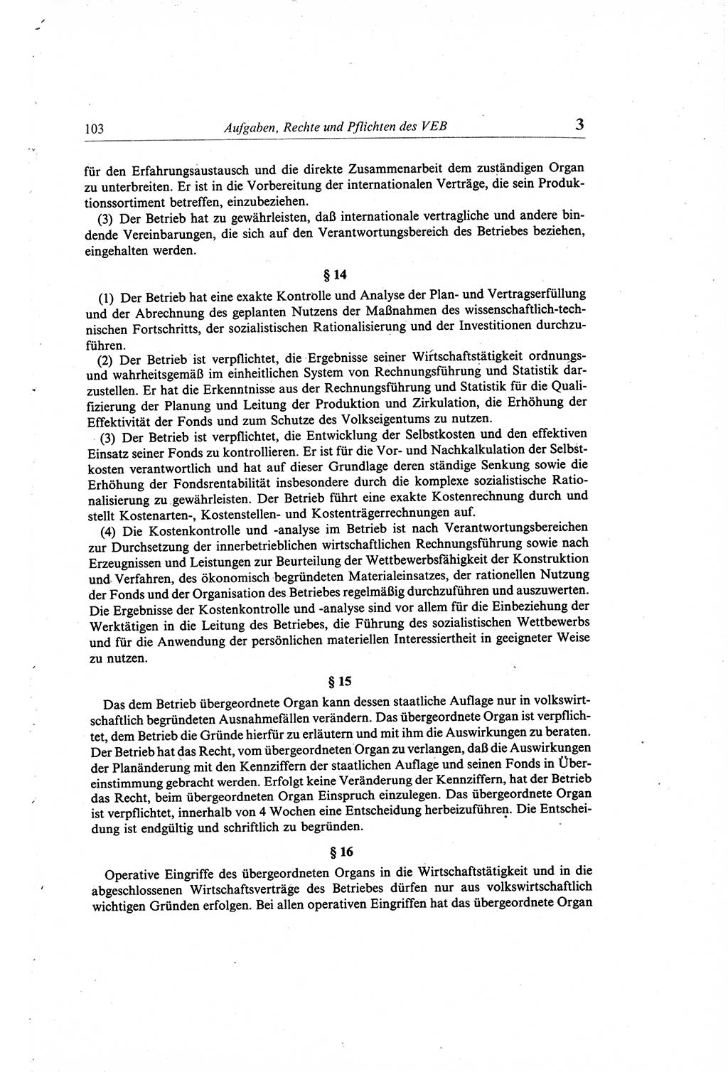 Gesetzbuch der Arbeit (GBA) und andere ausgewählte rechtliche Bestimmungen [Deutsche Demokratische Republik (DDR)] 1968, Seite 103 (GBA DDR 1968, S. 103)