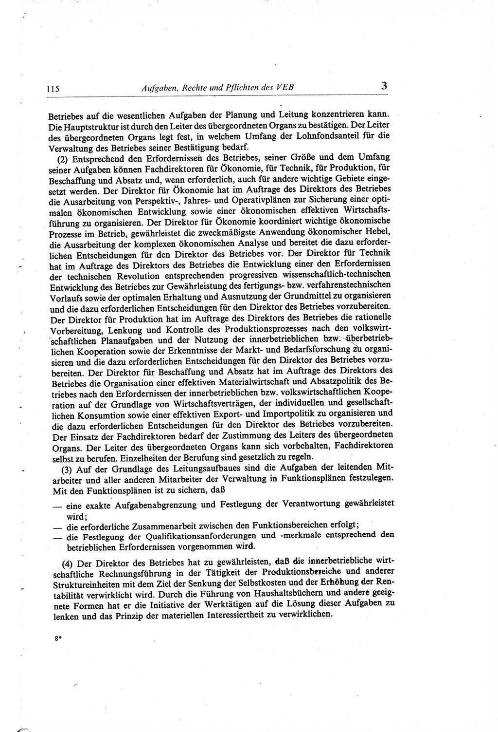 Gesetzbuch der Arbeit (GBA) und andere ausgewählte rechtliche Bestimmungen [Deutsche Demokratische Republik (DDR)] 1968, Seite 115 (GBA DDR 1968, S. 115)