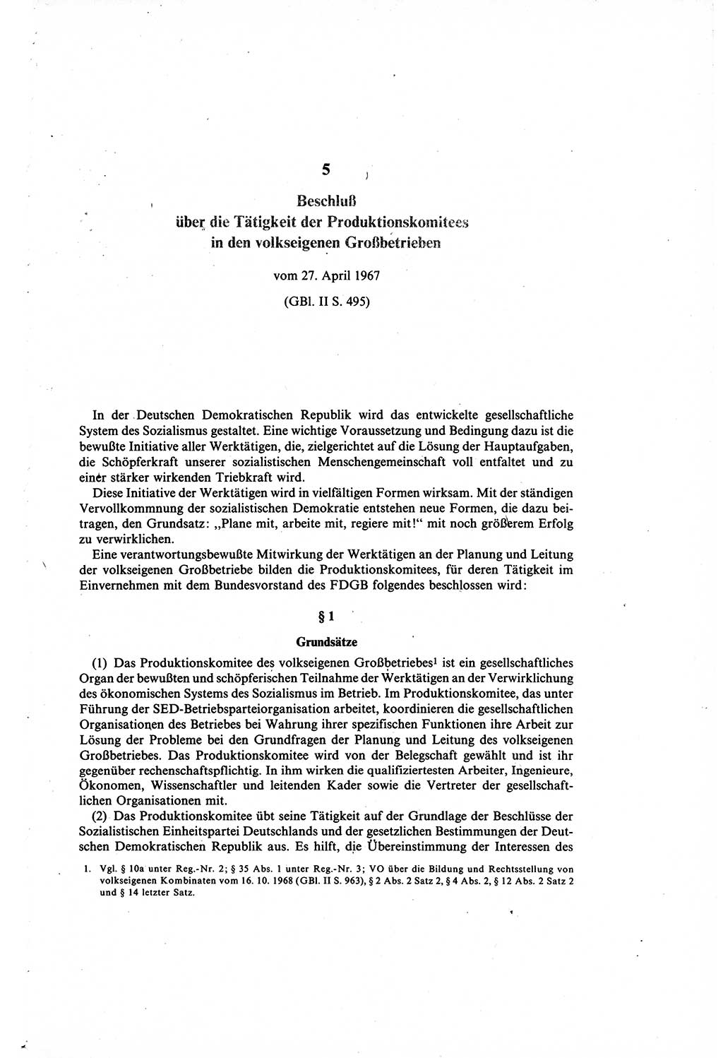 Gesetzbuch der Arbeit (GBA) und andere ausgewählte rechtliche Bestimmungen [Deutsche Demokratische Republik (DDR)] 1968, Seite 133 (GBA DDR 1968, S. 133)
